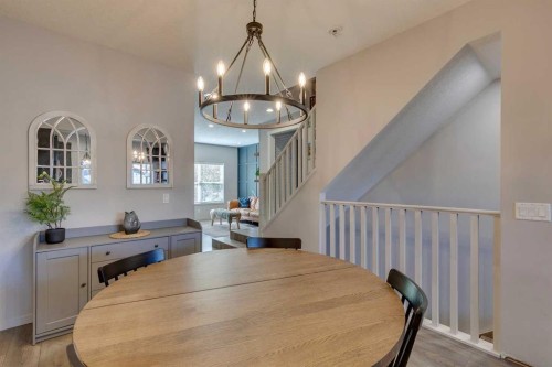 144 Masters Link Se, Calgary, AB - Indoor Photo Showing Dining Room
