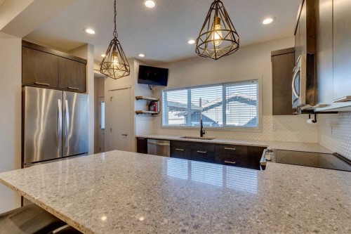 144 Masters Link Se, Calgary, AB - Indoor Photo Showing Kitchen