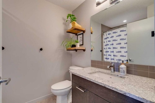 144 Masters Link Se, Calgary, AB - Indoor Photo Showing Bathroom