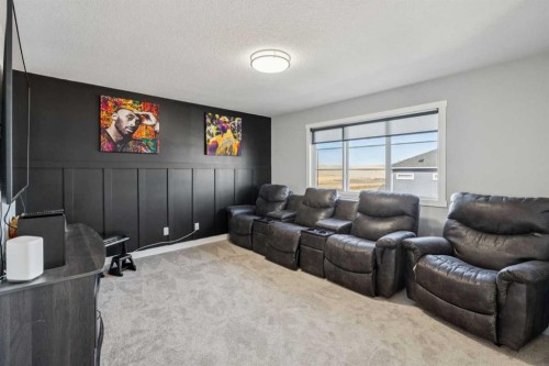 504 Creekrun Lane Sw, Airdrie, AB - Indoor Photo Showing Living Room