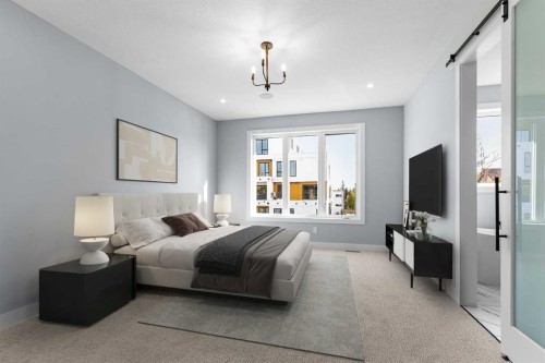 1415 27 Street Sw, Calgary, AB - Indoor Photo Showing Bedroom