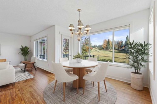 7936 Springbank Boulevard Sw, Calgary, AB - Indoor Photo Showing Dining Room