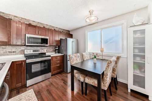 56 Applecroft Road Se, Calgary, AB - Indoor Photo Showing Kitchen With Double Sink