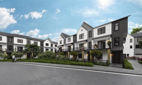 202-1155 Livingston View Ne, Calgary, AB - Outdoor With Facade