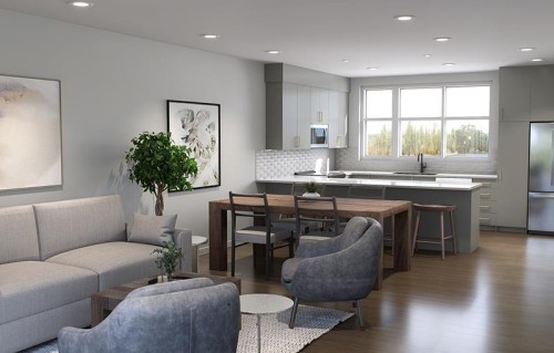 202-1155 Livingston View Ne, Calgary, AB - Indoor