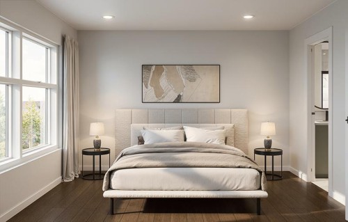 202-1155 Livingston View Ne, Calgary, AB - Indoor Photo Showing Bedroom