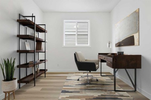 357 Copperhead Way Se, Calgary, AB - Indoor Photo Showing Office
