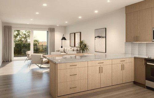 1161 Livingston View Ne, Calgary, AB - Indoor Photo Showing Kitchen