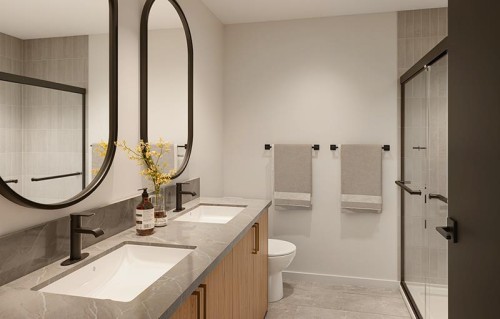 1161 Livingston View Ne, Calgary, AB - Indoor Photo Showing Bathroom