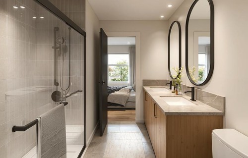 1161 Livingston View Ne, Calgary, AB - Indoor Photo Showing Bathroom