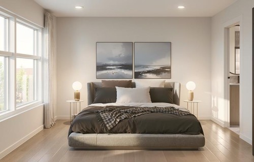 1161 Livingston View Ne, Calgary, AB - Indoor Photo Showing Bedroom