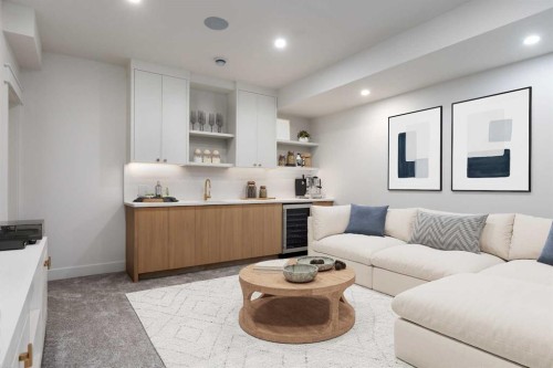 4309 32 Avenue Sw, Calgary, AB - Indoor Photo Showing Living Room