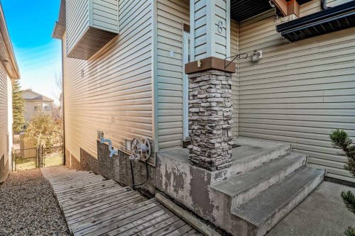 8 Everstone Rise Sw, Calgary, AB - Outdoor With Deck Patio Veranda