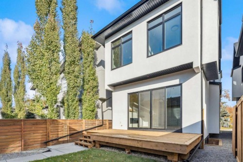 643 36 Street Sw, Calgary, AB - Outdoor With Deck Patio Veranda With Exterior