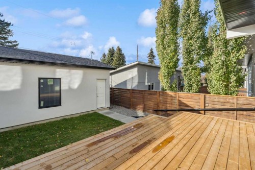 643 36 Street Sw, Calgary, AB - Outdoor With Deck Patio Veranda With Exterior