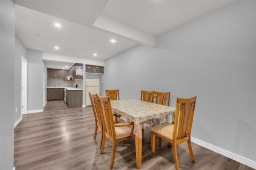 118 Homestead Park Ne, Calgary, AB - Indoor Photo Showing Dining Room