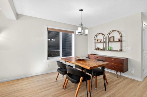 1346 Kings Heights Way Se, Airdrie, AB - Indoor Photo Showing Dining Room