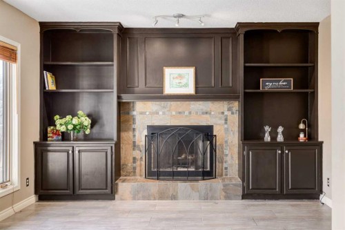 118 Sienna Hills Drive Sw, Calgary, AB - Indoor With Fireplace