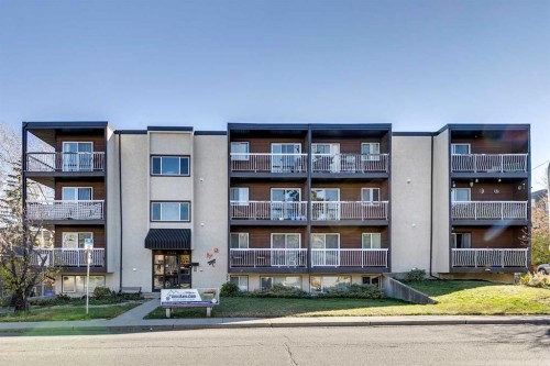 304-2140 17A Street Sw, Calgary, AB - Outdoor With Balcony With Facade