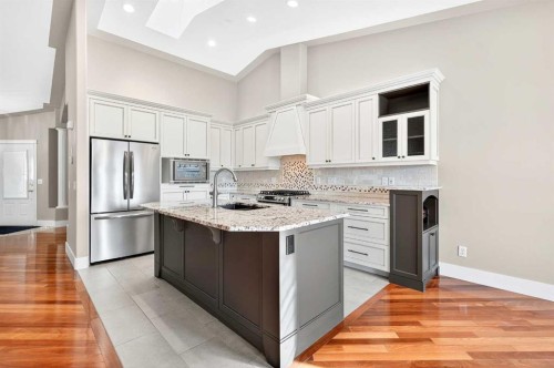 80 Sierra Morena Landing Sw, Calgary, AB - Indoor Photo Showing Kitchen With Stainless Steel Kitchen