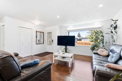 419 Whiteview Close Ne, Calgary, AB - Indoor Photo Showing Living Room