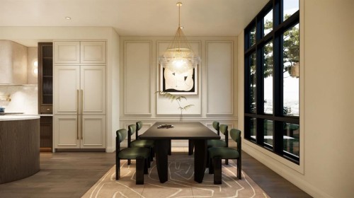 Unit 1-2032 Bowness Road Nw, Calgary, AB - Indoor Photo Showing Dining Room