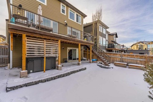 151 Auburn Sound Circle Se, Calgary, AB - Outdoor With Deck Patio Veranda With Exterior