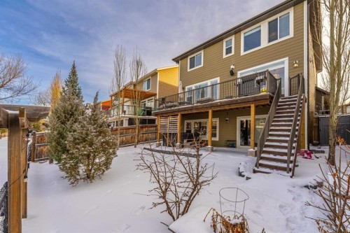 151 Auburn Sound Circle Se, Calgary, AB - Outdoor With Deck Patio Veranda