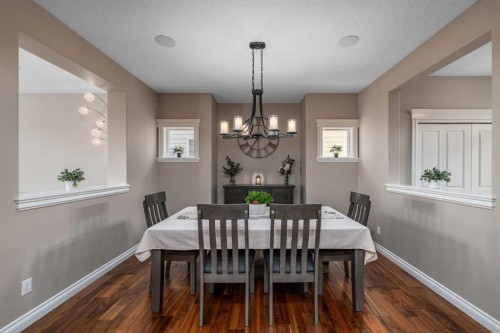 151 Auburn Sound Circle Se, Calgary, AB - Indoor Photo Showing Dining Room