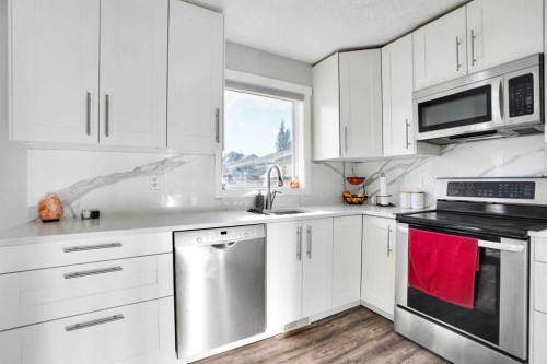 5 Coville Gardens Ne, Calgary, AB - Indoor Photo Showing Kitchen