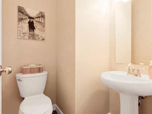 50 Elgin Meadows Green Se, Calgary, AB - Indoor Photo Showing Bathroom