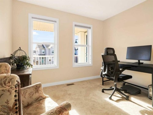 50 Elgin Meadows Green Se, Calgary, AB - Indoor Photo Showing Office