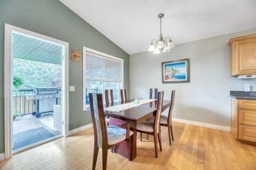 196 Camden Place, Strathmore, AB - Indoor Photo Showing Dining Room