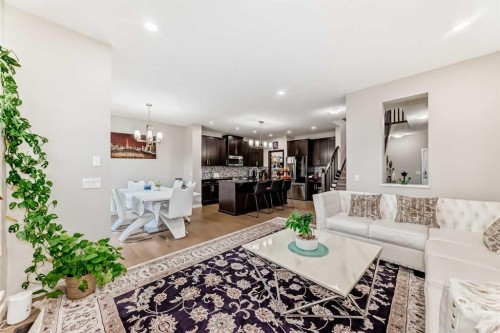 28 Panton Court Nw, Calgary, AB - Indoor Photo Showing Living Room