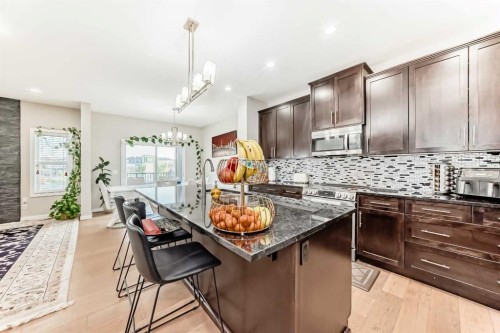28 Panton Court Nw, Calgary, AB - Indoor Photo Showing Kitchen With Upgraded Kitchen