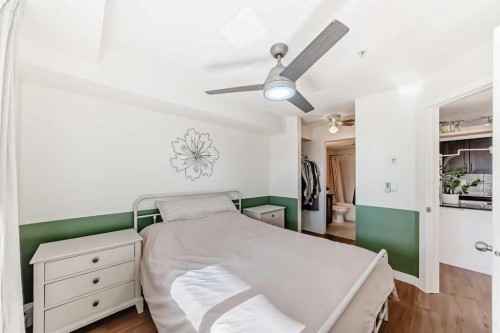 4213-1317 27 Street Se, Calgary, AB - Indoor Photo Showing Bedroom