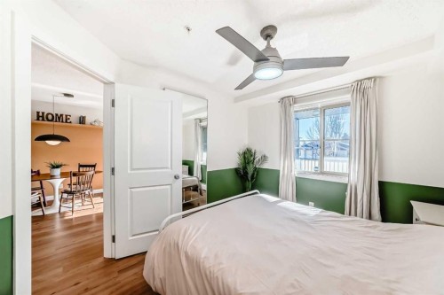 4213-1317 27 Street Se, Calgary, AB - Indoor Photo Showing Bedroom