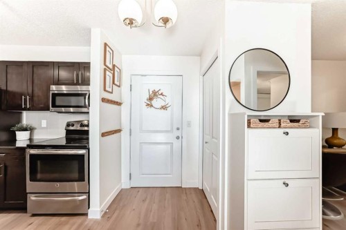4213-1317 27 Street Se, Calgary, AB - Indoor Photo Showing Kitchen