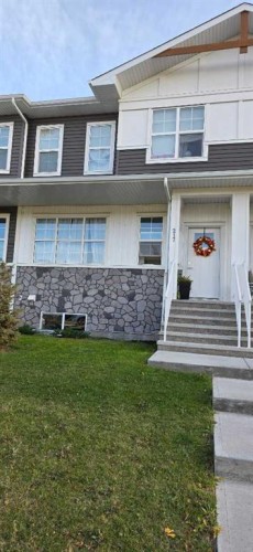 217 Dawson Way, Chestermere, AB - Outdoor With Facade