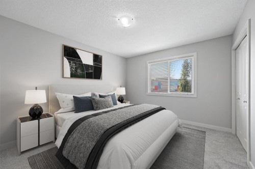 229 Bridlerange Place Sw, Calgary, AB - Indoor Photo Showing Bedroom