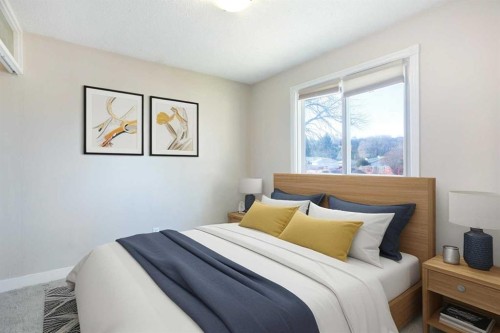 4004 79 Street Nw, Calgary, AB - Indoor Photo Showing Bedroom