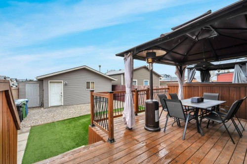 17 Taravista Way Ne, Calgary, AB - Outdoor With Deck Patio Veranda With Exterior