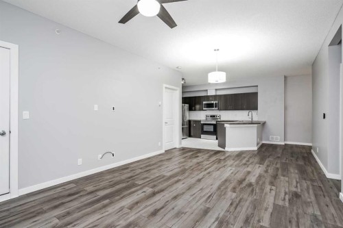 303-100 Cranfield Common Se, Calgary, AB - Indoor Photo Showing Kitchen