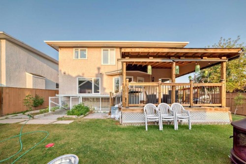 204 Coral Keys Green Ne, Calgary, AB - Outdoor With Deck Patio Veranda