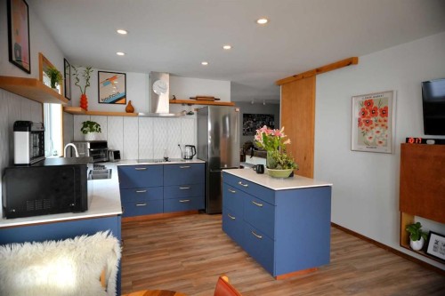 61 Cole Street, Red Deer, AB - Indoor Photo Showing Kitchen