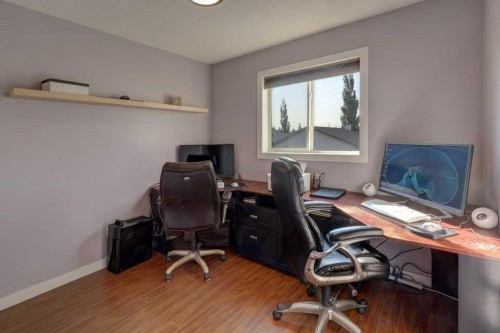43 Canoe Square Sw, Airdrie, AB - Indoor Photo Showing Office