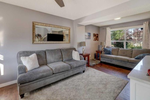 43 Canoe Square Sw, Airdrie, AB - Indoor Photo Showing Living Room