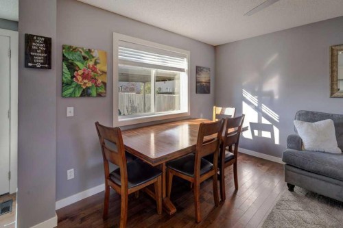 43 Canoe Square Sw, Airdrie, AB - Indoor Photo Showing Dining Room