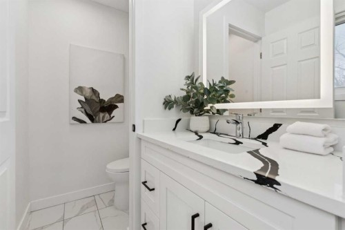 9607 Oakhill Drive Sw, Calgary, AB - Indoor Photo Showing Bathroom