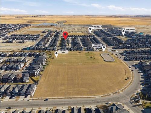 156 Lawson Lane Se, Airdrie, AB - Outdoor With View